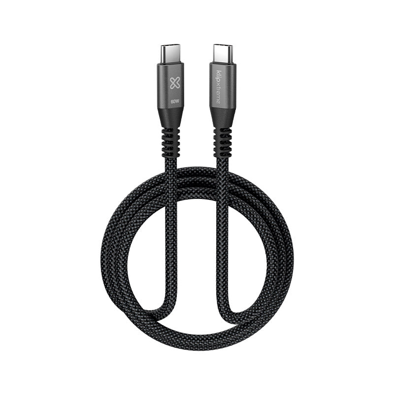 Cable Trenzado USB-C PowerGo 250 60W 1.8m Klip Xtreme