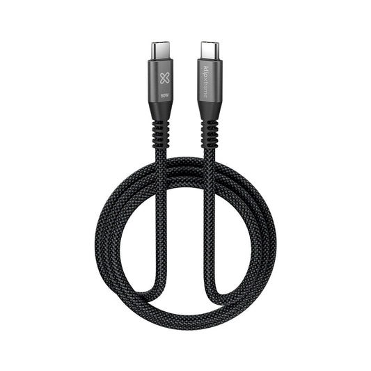 Cable Trenzado USB-C PowerGo 250 60W 1.8m Klip Xtreme
