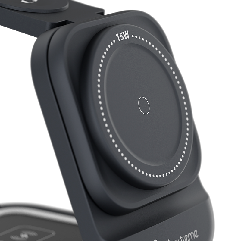 Cargador Magnetico Carga Qi y Apple Watch Klip Xtreme